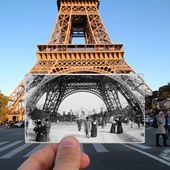 Bluffant : un photographe incruste des photos d'archives dans le Paris d'aujourd'hui et brouille l'espace-temps