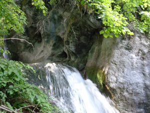 Les chutes de la Roche Saint Alban