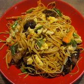 Recette du Sauté de mines au porc de la Réunion - Recettes de Papounet