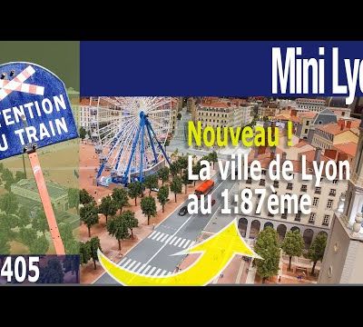 visite guidée de l'avancée des travaux du nouveau monde de Mini-World Lyon 2018