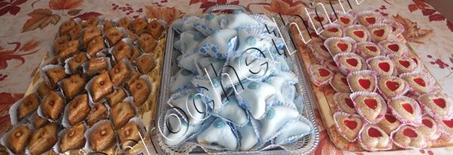 commande de gâteaux pour une réception