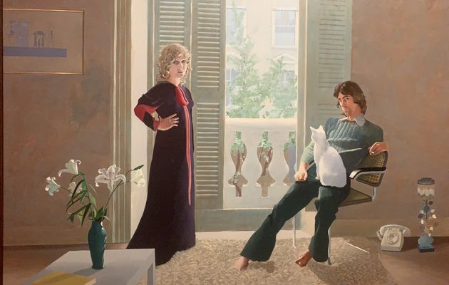 DAVID HOCKNEY A LA FONDATION VUITTON III PORTRAITS ET AUTOPORTRAITS