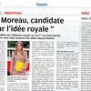 Julie Moreau plus jeune candidate d'Indre et Loire