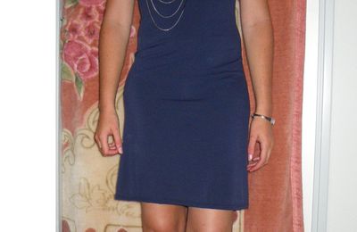 Robe bleue nuit