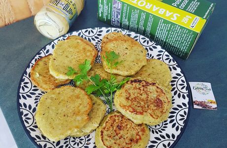 Galettes de Pois Cassés à la moutarde