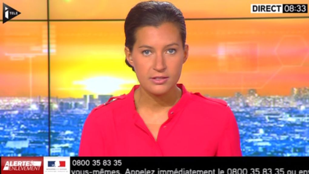 2015 08 16 - ALICE ROUGERIE pour LA MATINALE WEEK-END sur i&gt;tele