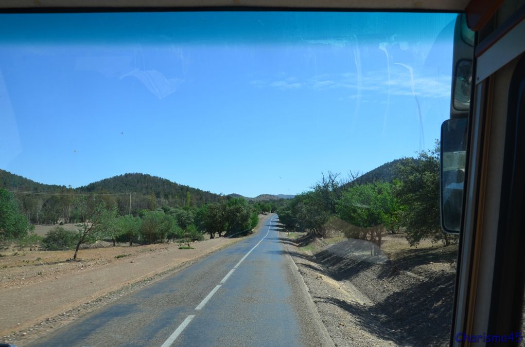 Sur la route de Meknès, Azrou, Ifrane (Maroc en camping-car)