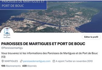 VOUS POUVEZ ENCORE SUIVRE VOTRE PAROISSE SUR TWITTER 