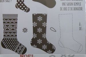 Carte Bas de Noël