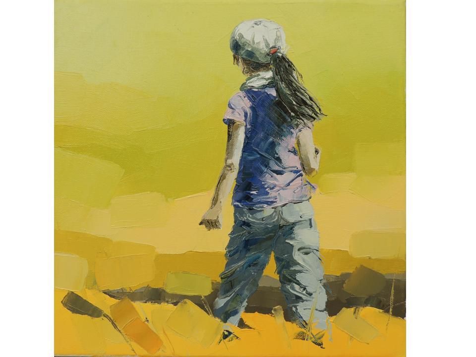 Gisele Ceccarelli expose à l'Atelier d'Encadrement en Septembre