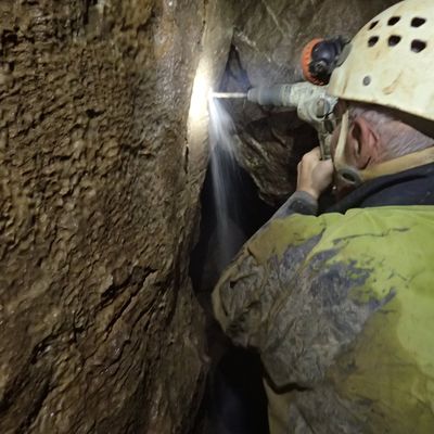 Perte de Chauderotte - Calmoutier, travaux, dimanche 15 juin 2025