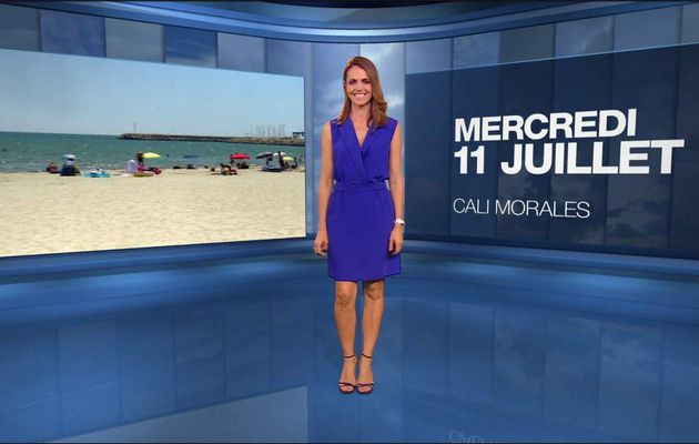 Cali Morales Météo M6 le 11.07.2018