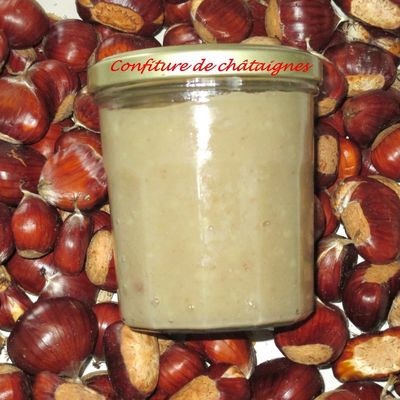Confiture de châtaignes
