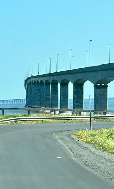 Canada - Pont reliant l'ile du Prince Edouard au Nouveau Brunswick