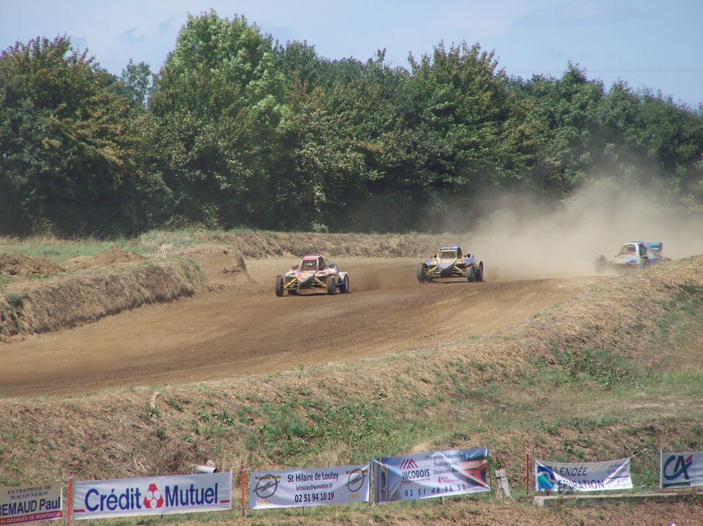 Les 25 et 26 juillet 2009 à Saint-Georges-de-Montaigu (85), épreuve du Championnat de France d'autocross.