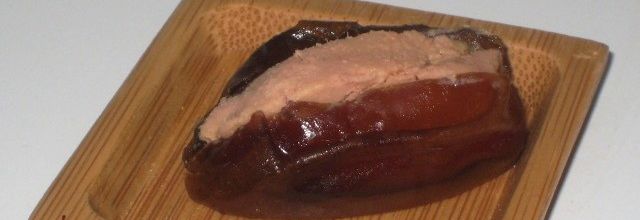 Dattes au foie gras