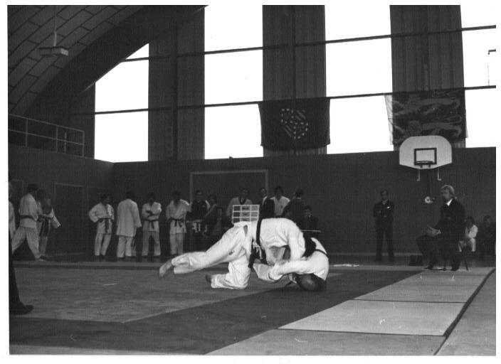 arbirtage d'une compétition de judo