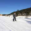 Ski de fond en descente 