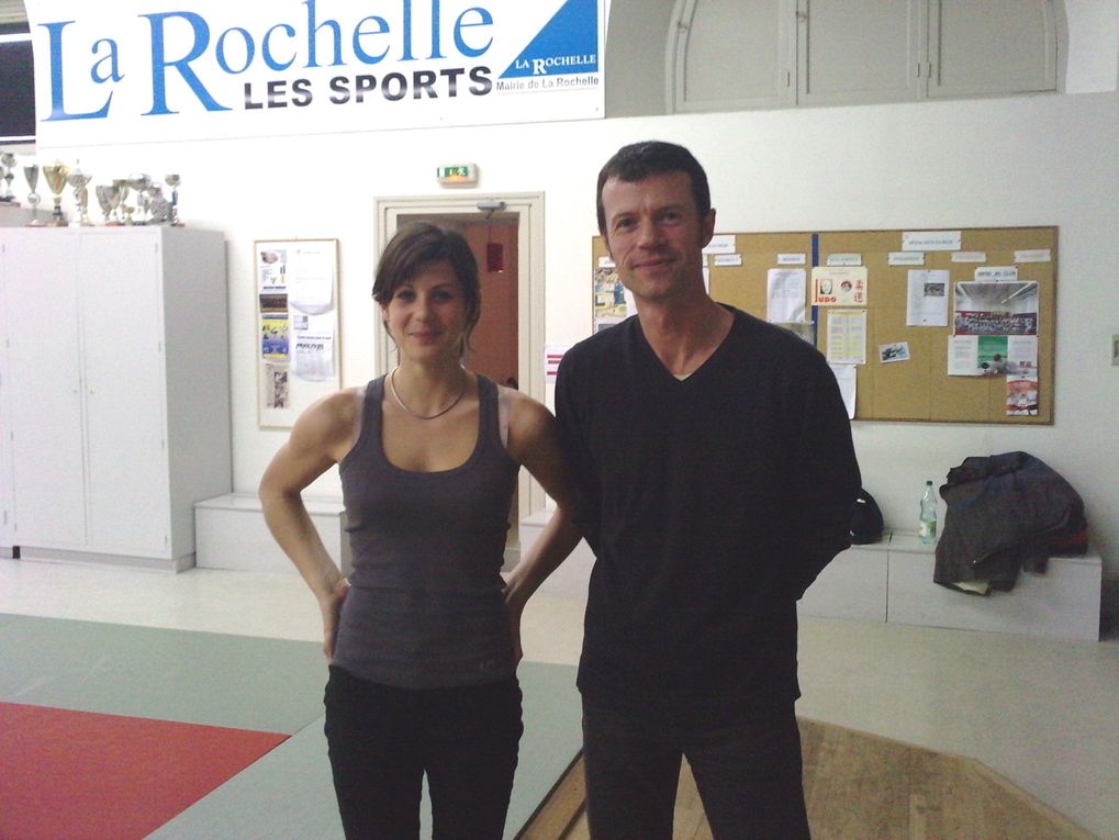 le Team ju jutsu, les fidèles de la section jujitsu traditionnel de Roger Cadière au Judo Sport Rochelais