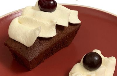 Cake chocolat et cerises