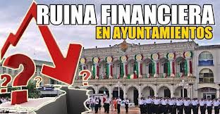 Municipios mexicanos en quiebra