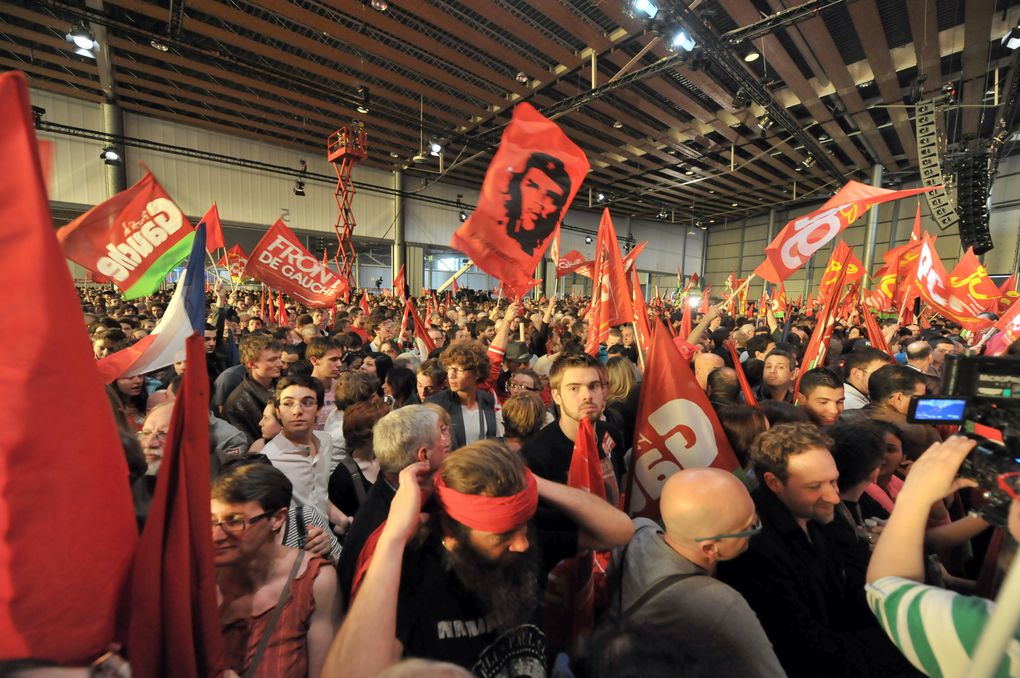 23 000 participants au meeting géant du Front de Gauche à Lille