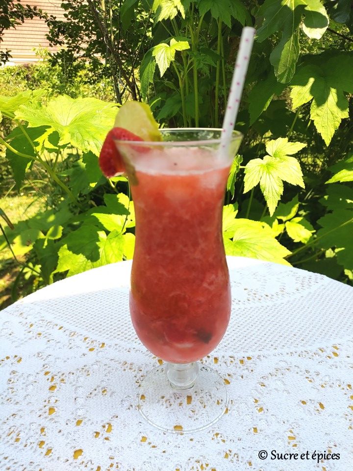 Mojito aux fraises - Recette en vidéo