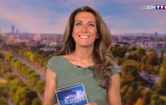 Anne-Claire Coudray Le 20H TF1 le 21.05.2022