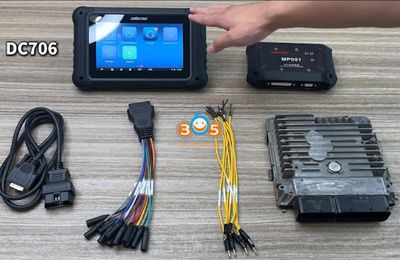 OBDSTAR DC706 Read and Write VW PCR 2.1 with MP001