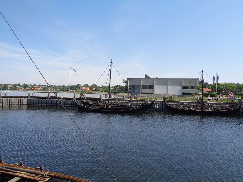 le muséé des bateaux vikings de Roskilde