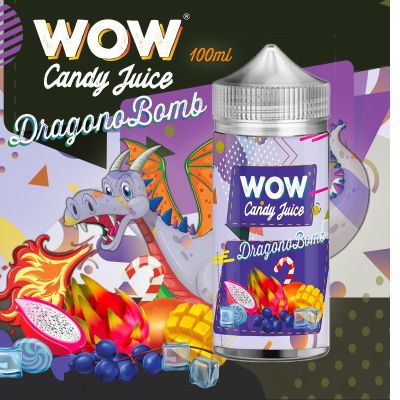 Test - Eliquide - Dragonobomb gamme WOW Candy Juice de chez Made In Vape