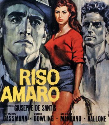 SILVANA MANGANO ET VITTORIO GASSMAN DANS RIZ AMER.