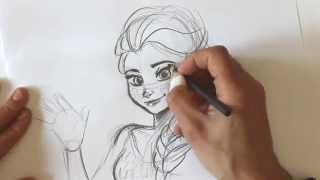 Comment apprendre à dessiner la reine des neiges