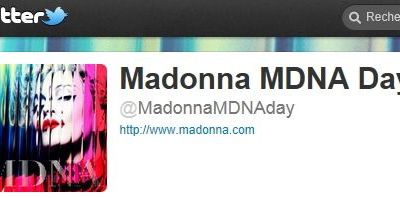 Madonna to be on Twitter again on April 4, 2012