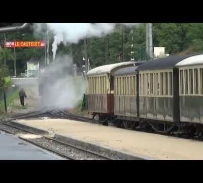 Train de l'Ardèche La Mallet n° 403 en grandes manoeuvres