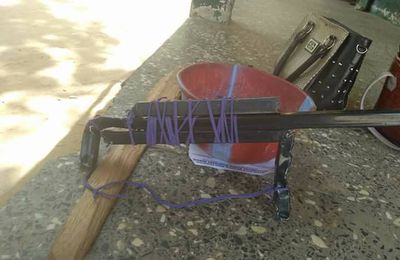 Surprises rock people of Borno as primary four student makes gun 