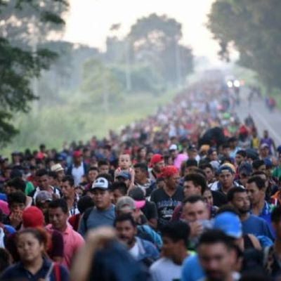 Trump envoie 5000 soldats à la frontière mexicaine pour stopper la caravane + 2100 membres de la Garde nationale qui y sont déjà mobilisés: rien de moins ! 