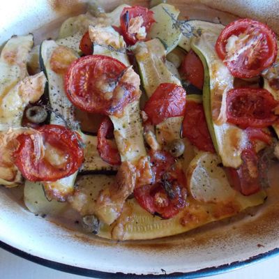GRATIN AUX LEGUMES D’ETE sans gluten