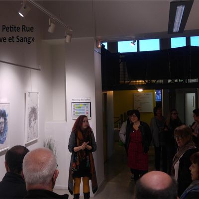 Vernissage d'une balade entre sève et sang