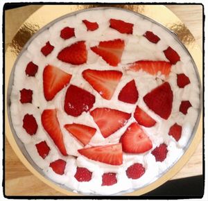 Fraisier, recette au thermomix