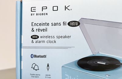 Enceinte rétro Bluetooth EPOK 