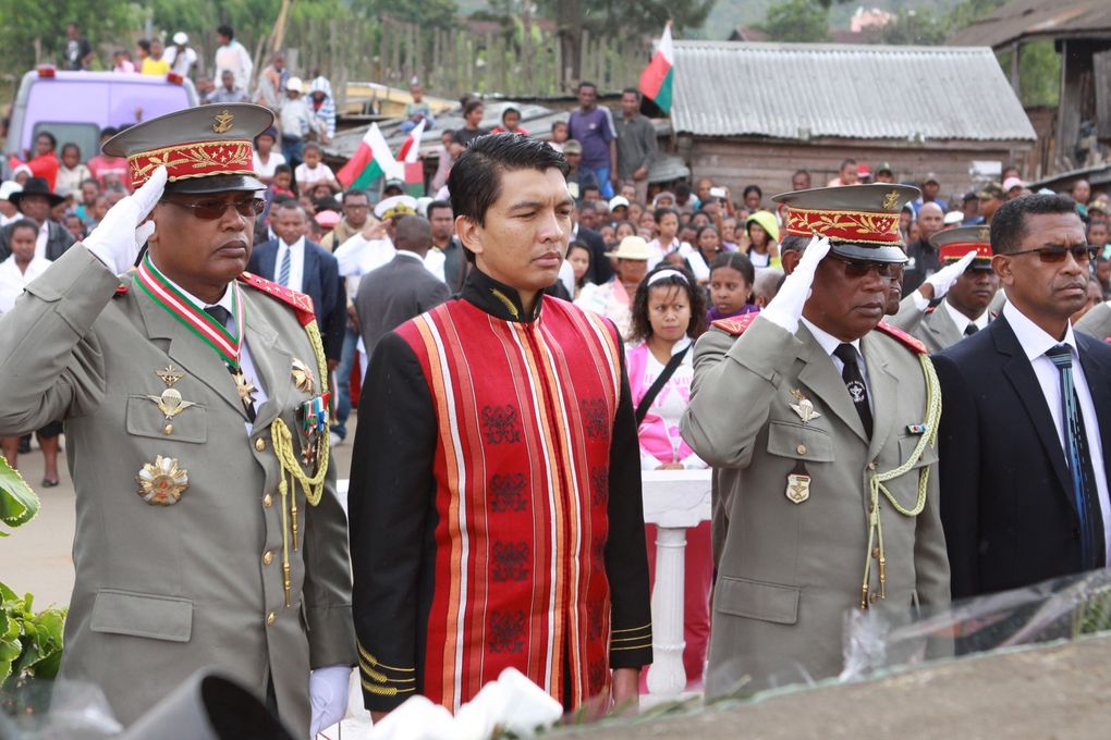 Le Président Andry Rajoelina a assisté à la 66è commémoration de la lutte pour la libération de Madagascar dont font partie les massacres de 1947.