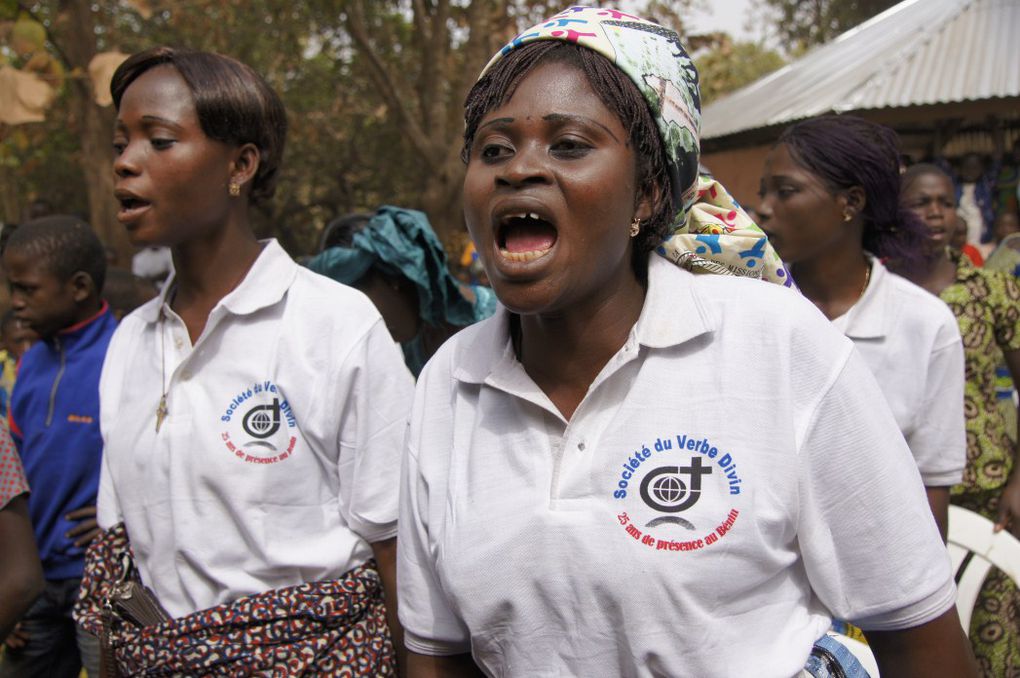 Jubilé d'Argent de la présence SVD au Bénin. La célébration du Jubilé à Bétérou, dans le diocèse de Parakou, nord du Bénin