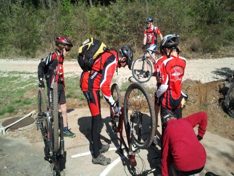 Entrainement du groupe 3 le 7 avril 2012