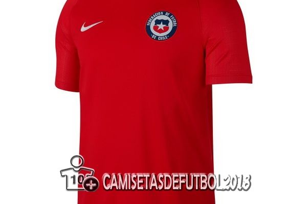 Camiseta de local y visitante del equipo nacional de Chile 2018