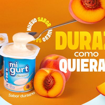 Migurt presenta su sabor a durazno