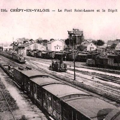 CP Crépy en Valois (embranchement particulier) usine "Clair" & dépôt (60)