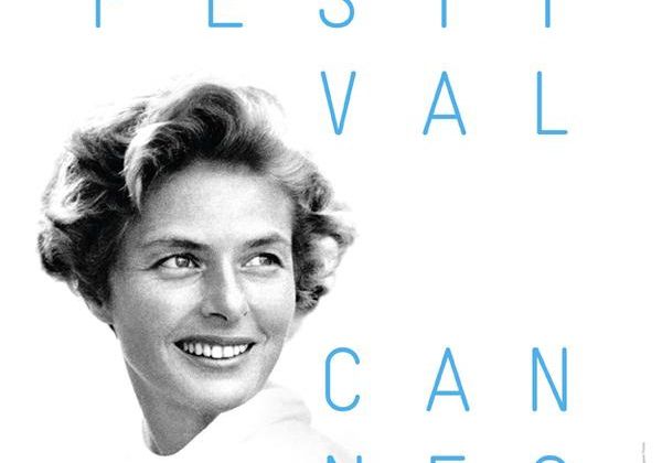 Affiche du Festival de Cannes 2015 : hommage à Ingrid Bergman.