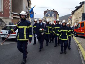 Sainte Barbe des sapeurs pompiers d'Algrange en 2023