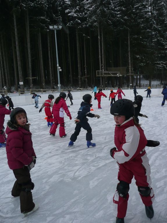 Et toujours la neige et le sourire!